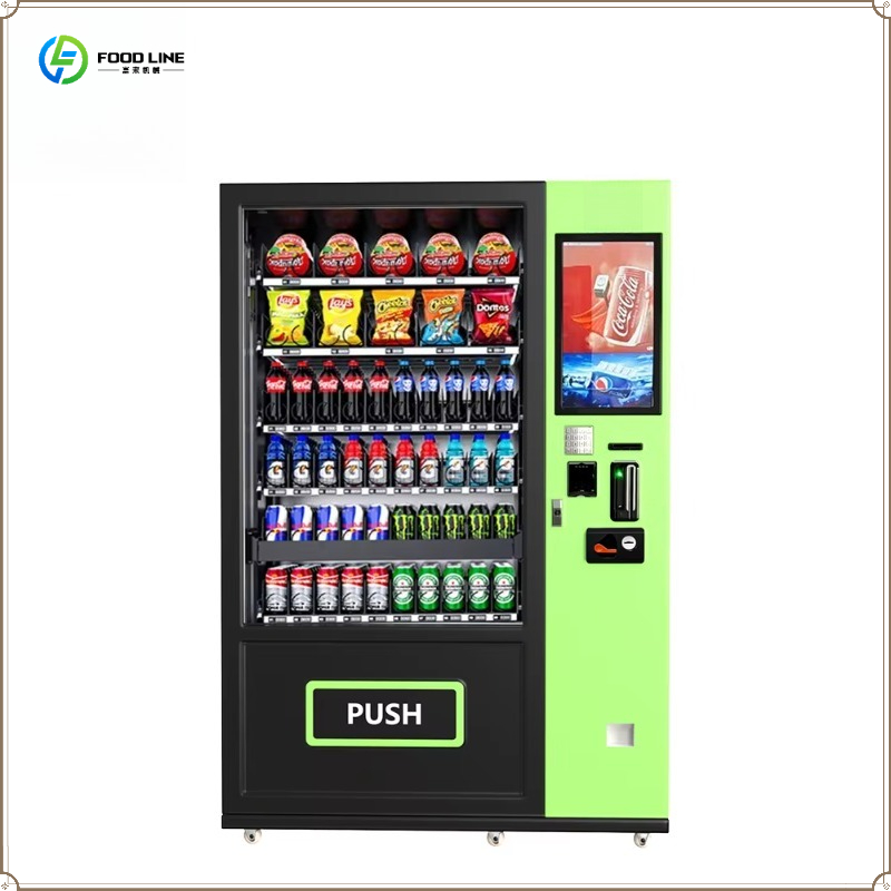 Food Drink Snacks - 식음료 스낵용 자동 스마트 터치스크린 자판기