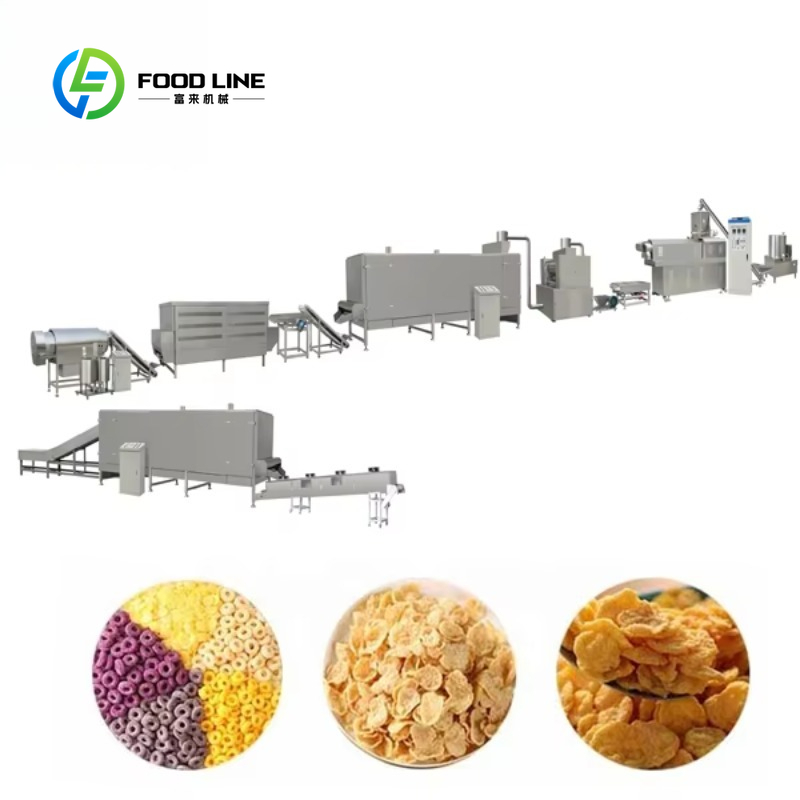 Food Snacks Making Machine - 맞춤형 비용 절감 자동 콘플레이크 제조기