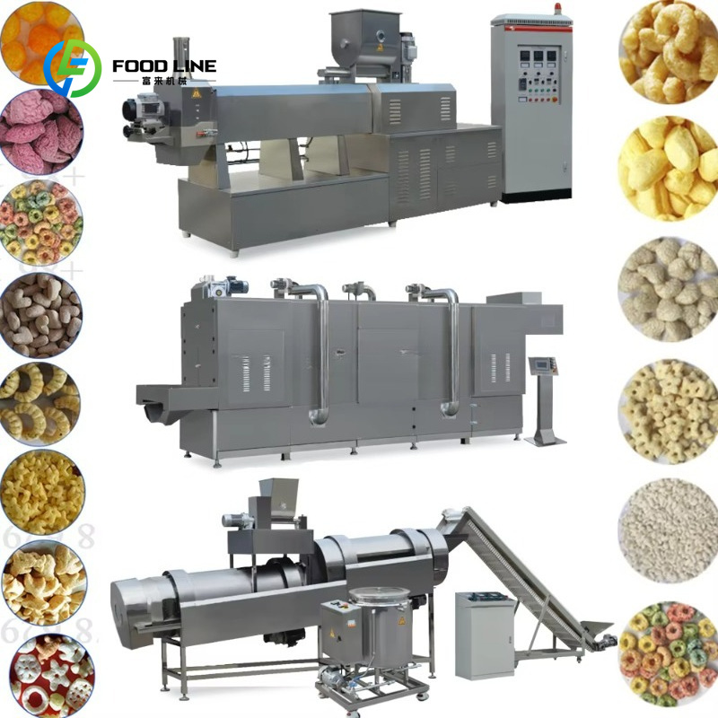 Food Snacks Making Machine - 맞춤형 이축 압출기 스위트콘 칩 식품