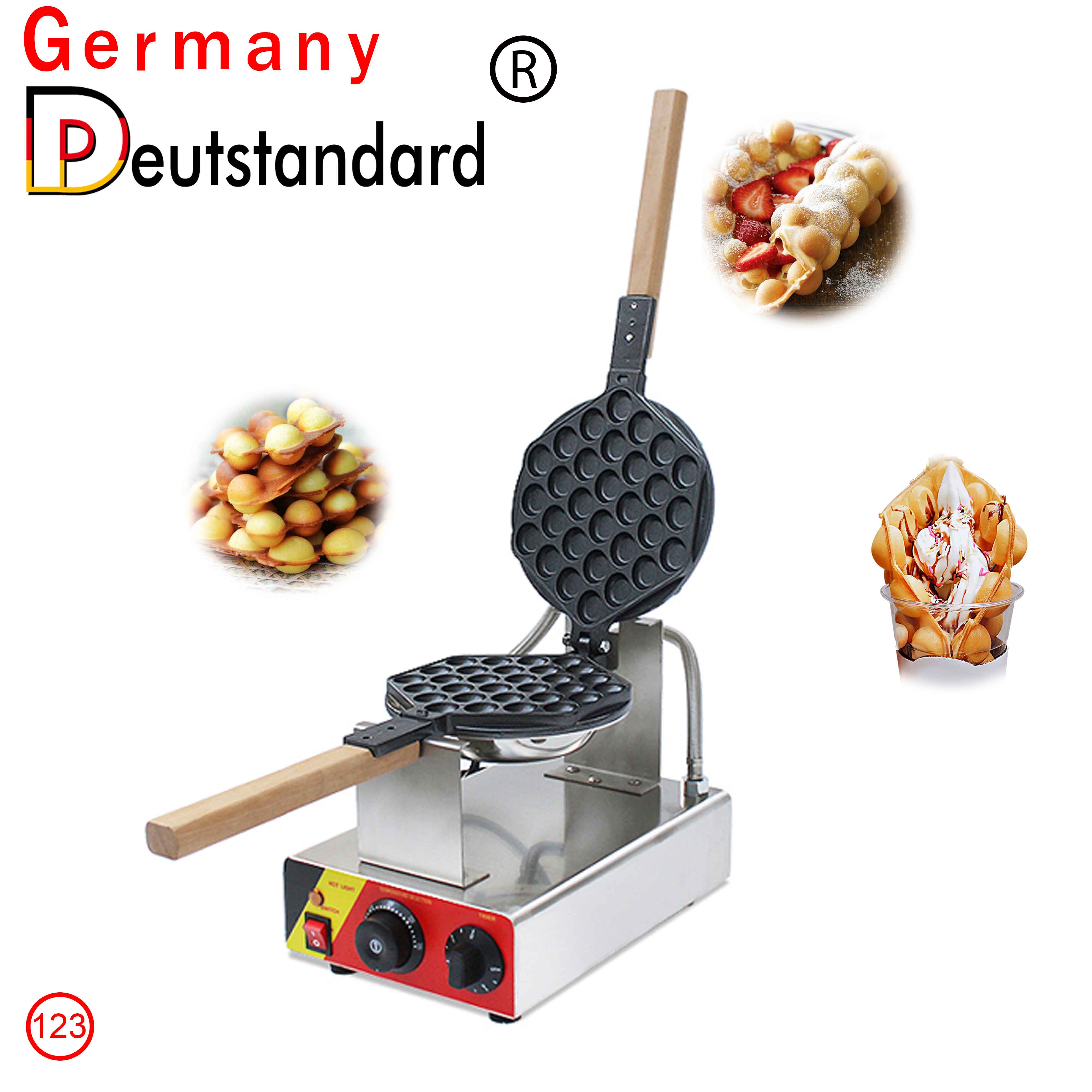 Food Snacks Making Machine - 상업용 맛 있는 홍콩 계란 와플