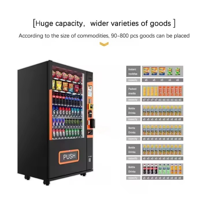 맞춤형 터치스크린 스마트 미니 음료 및 스낵 자판기 ( - Food Drink Snacks 리뷰 및 가격