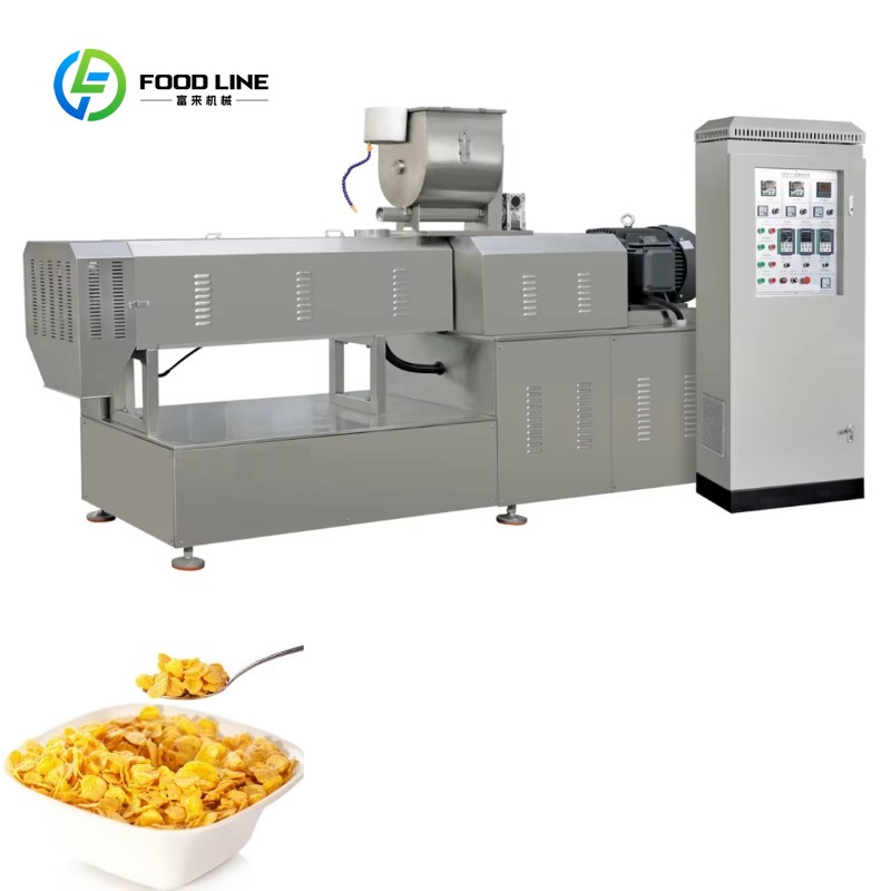 맞춤형 트윈 스크류 압출기 퍼프 옥수수 스낵 및 칩 제 - Food Snacks Making Machine 리뷰 및 가격