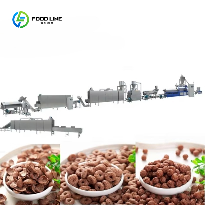 맞춤형 트윈 스크류 압출기 퍼프 옥수수 스낵 및 칩 제 - Food Snacks Making Machine 리뷰 및 가격