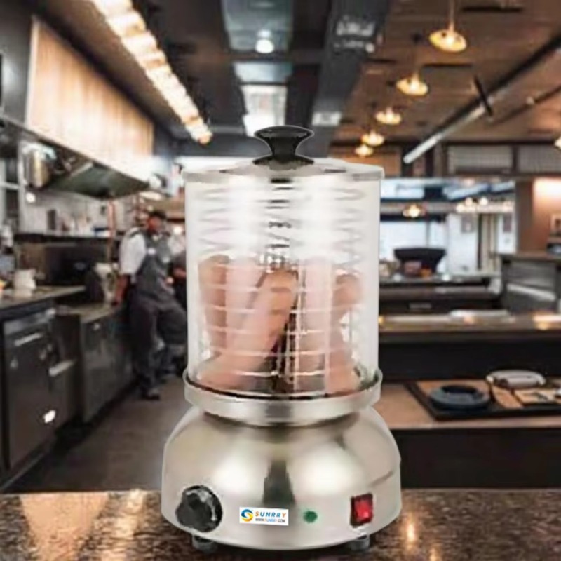 상업용 자동 핫도그 제조기, 핫도그 그릴 스티머, 스낵 - Food Snacks Making Machine 리뷰 및 가격