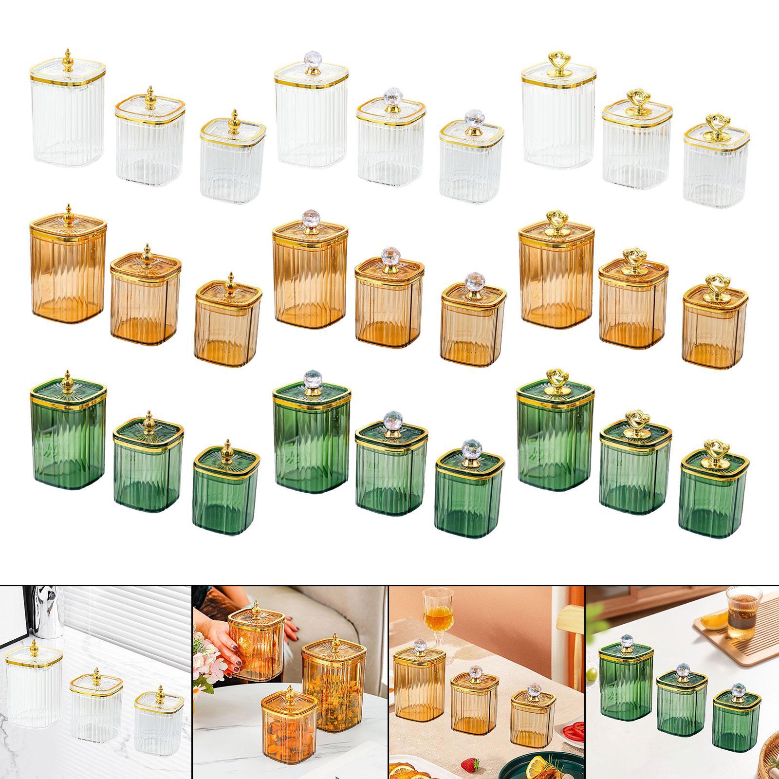 3Pcs 보관 상자 다기능 고급 설탕 용기 견과류 그릇 - Dried Fruit Mix 리뷰 및 가격