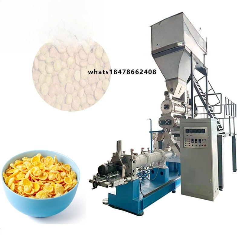 바삭한 콘플레이크 아침 시리얼 제조 기계 가공 라인 콘 - Food Snacks Making Machine 리뷰 및 가격