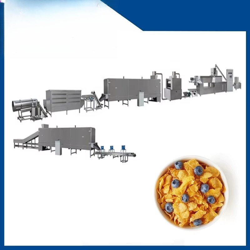 바삭한 콘플레이크 아침 시리얼 제조 기계 가공 라인 콘 - Food Snacks Making Machine 리뷰 및 가격