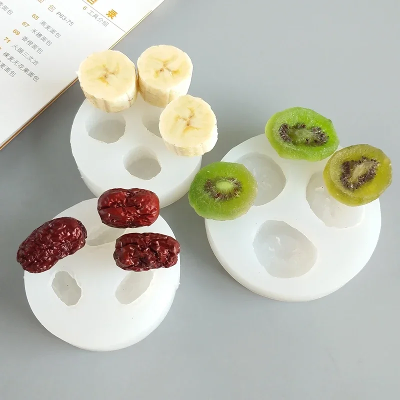 3D 과일 실리콘 몰드, 바나나 슬라이스, 키위 건조  - Dried Fruit Mix 리뷰 및 가격